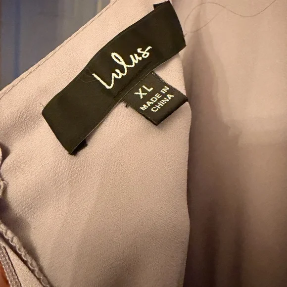 Lulu's Silver Maxi Dress - Picture 3 of 7